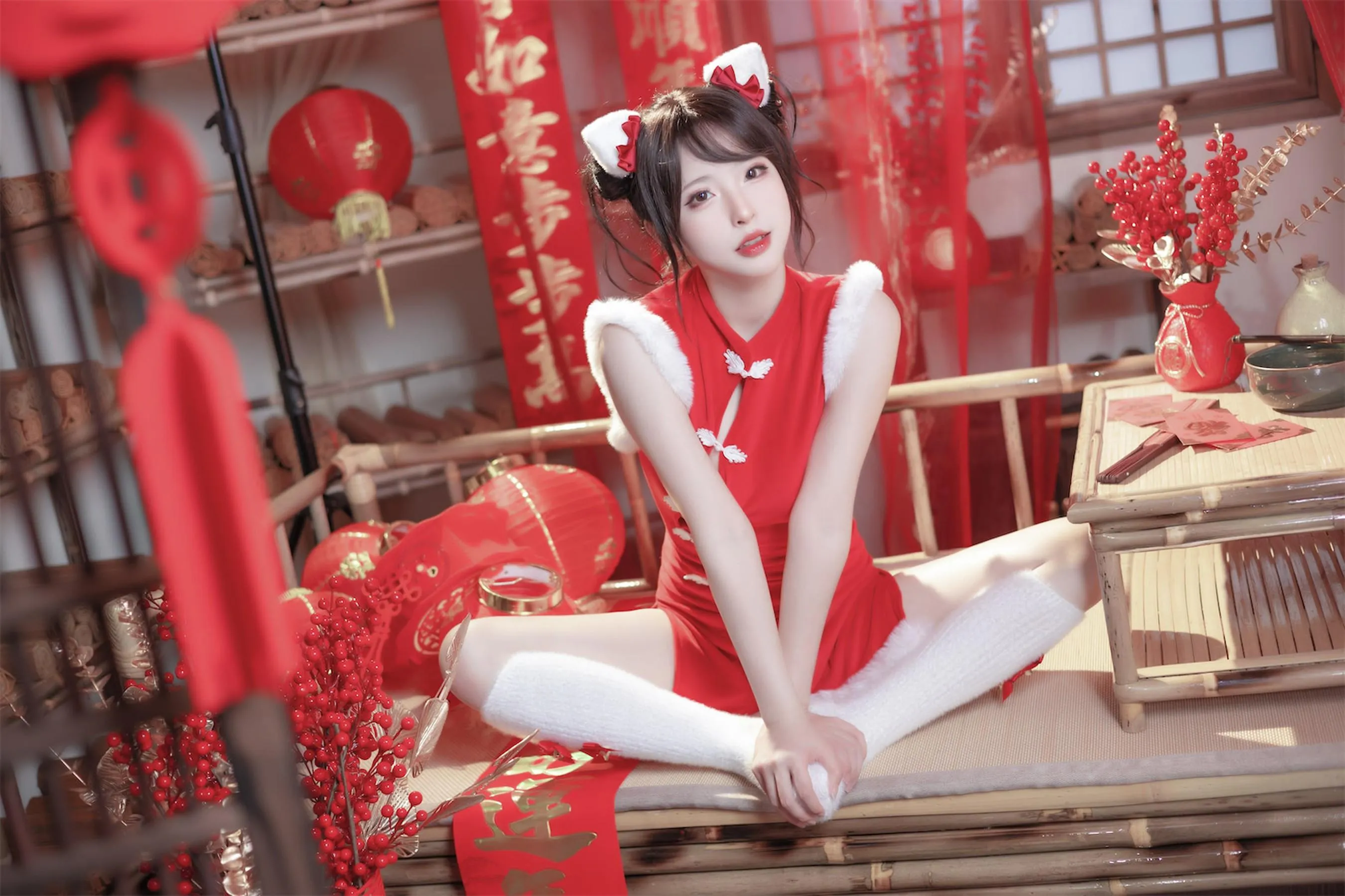 清水由乃 – NO.45 2023新年旗袍 [77P]插图7